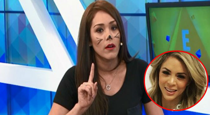 Karen Schawrz no se calla nada y ‘cuadra’ a Sheyla Rojas – VIDEO