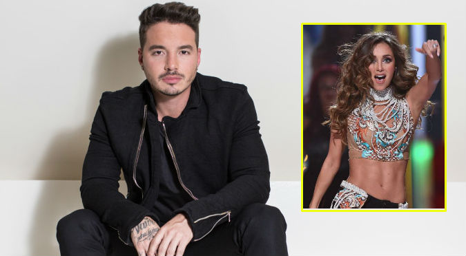 Un enamorado J Balvin besó a Anahí – VIDEO