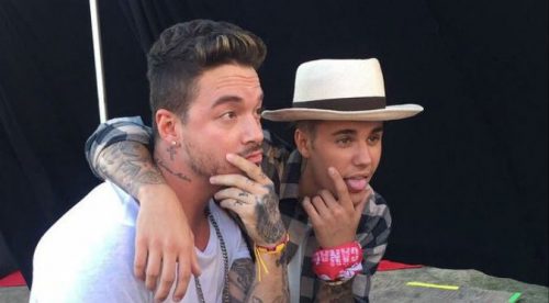 Mira a J Balvin enseñando a Justin Bieber decir ‘parcero’- VIDEO