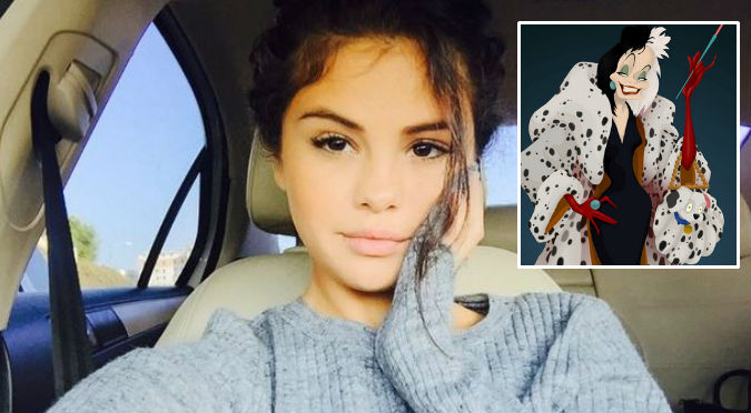 Selena Gómez se ‘disfrazó’ de Cruella de Vil – FOTOS