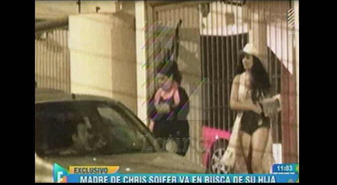 Madre de Chris Soifer la saca del departamento del ‘Churrito’ – VIDEO