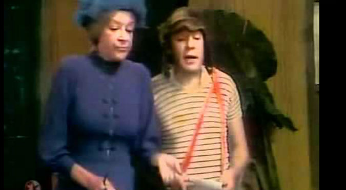 Esta es la escena donde el Chavo ‘trollea’ épicamente a Doña Clotilde – VIDEO