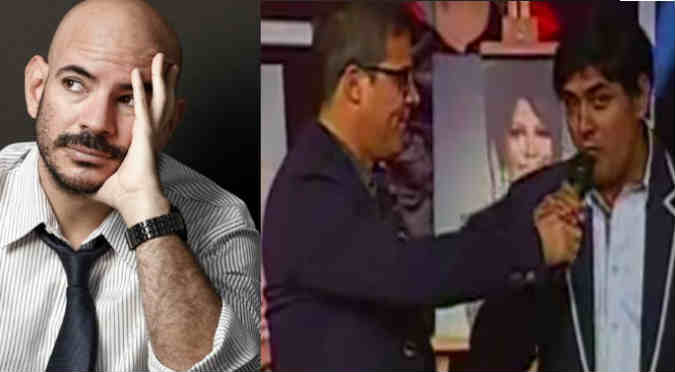 ¿Qué hizo Ricardo Morán ante insulto de imitador de ‘Yo Soy’? – VIDEO