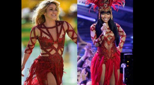 ¡Nooo! ¡Nicki Minaj le robó el look a Shakira!