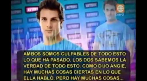 ¡Por fin! Nicola Porcella habla sobre la agresión a Angie Arizaga