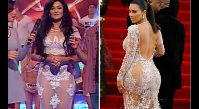 ¡En trasparencia! ¿Michelle Soifer quiere ser Kim Kardashian? – Video