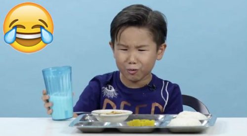 ¿Les gustó? Divertidas reacciones de niños al probar comidas de todo el mundo – VIDEO