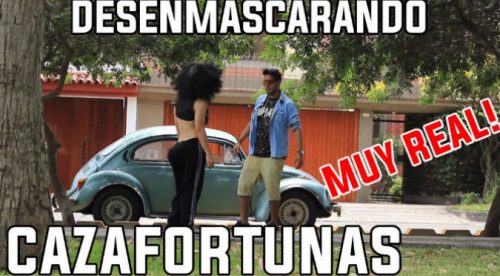 YouTube: Con un ‘escarabajo’ hicieron parodia del video de la ‘cazafortunas’ y el Ferrari