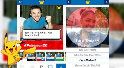 Pokémon: Con nueva app edita tus fotos como todo un maestro pokémon