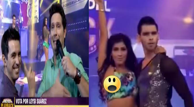 ¡Ni cuenta se dio! Participante de ‘Los Reyes del Playback’ enseñó parte de su busto (VIDEO)