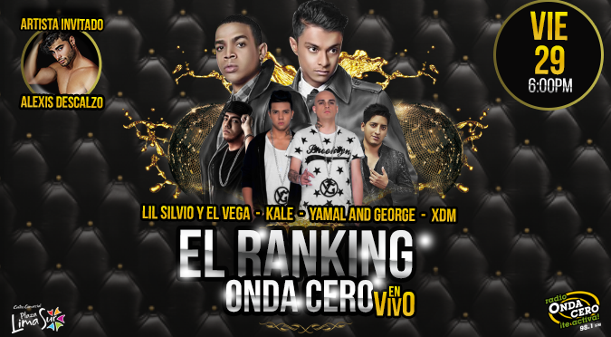 ¡Onda Cero presenta el Ranking de Onda Cero en vivo!