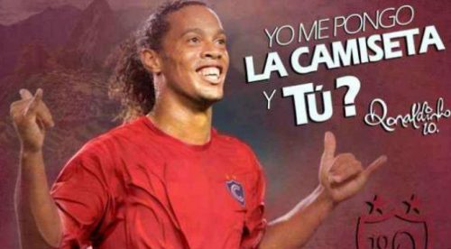 ¡Se hizo realidad! Esta es la fecha en que Ronaldinho llegará a jugar por Cienciano