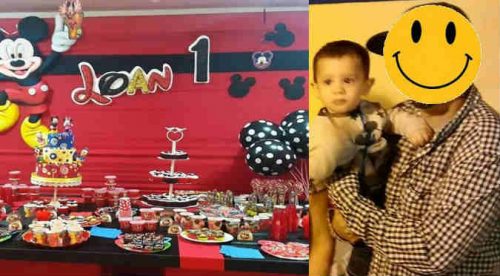 ¡Qué bacán! Chico reality festejó el primer año de su hijo (FOTOS)