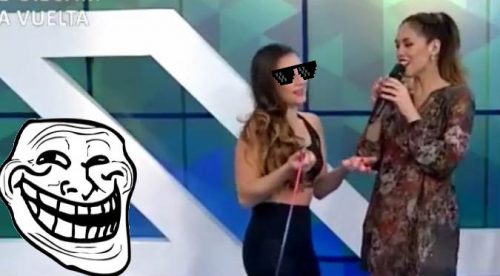 ¡Jajajaja! Jazmín Pinedo nunca esperó ser troleada en su propio programa (VIDEO)