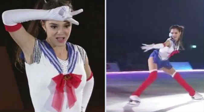 YouTube: Patinadora rusa sorprendió al lucirse como Sailor Moon