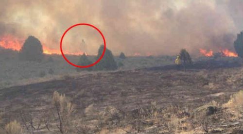 Facebook: Este fantasma apareció en medio de un incendio