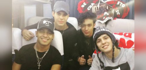 ¡El grupo #CNCO ya está en Perú!