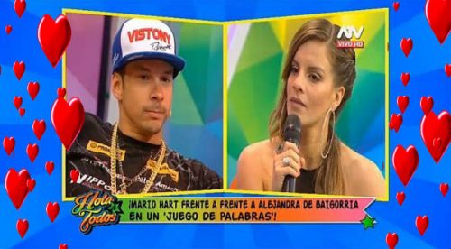 ¡No lo podrás creer!  Mario Hart  y Alejandra Baigorria no pudieron negar esto en vivo