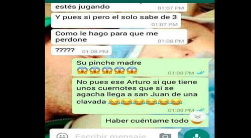 ¡Todo por WhatsApp! Acepto que engañaba a su novio pero lo peor vino después