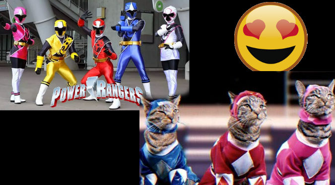 YouTube: ¿Qué poderes  tienen estos ‘Gatos Rangers’? ¡Tienes que verlo!