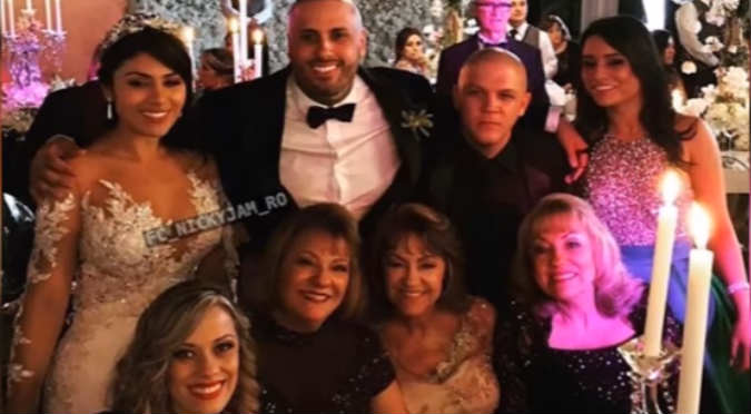 ¡Qué tal lujo! Así fue la gran boda de Nicky Jam (VIDEO)