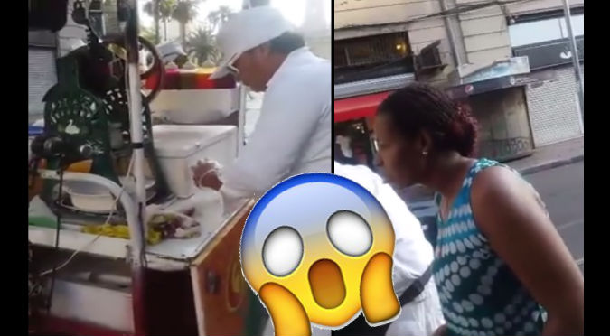 Viral: Chilenos probaron por primera vez raspadilla y así reaccionaron – VIDEO