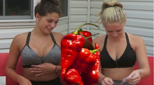 YouTube: ¿Comerías el ají más picante del mundo? Ellas se retaron