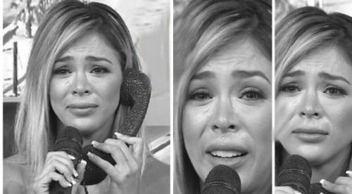 ¡Qué fuerte! Sheyla Rojas llora en vivo por esta razón