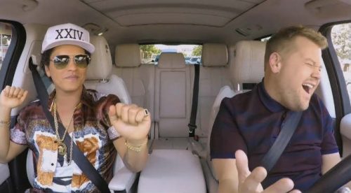 Recuerda la vez que Bruno Mars estuvo en el Carpool Karaoke (VIDEO)