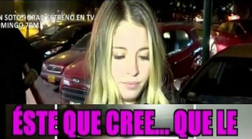 ¡Malazo! Flavia Laos menospreció de la peor manera a reportero de ‘Amor, amor, amor’ (VIDEO)