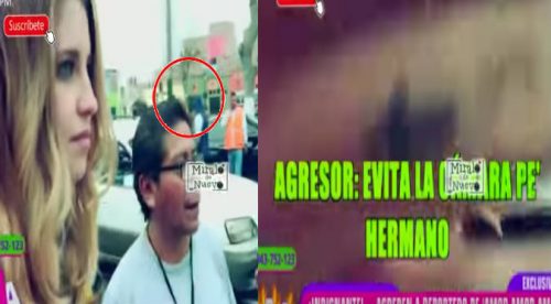 ¡Qué fuerte! ¿Reportero de ‘Peluchín’ habría sido agredido por orden de chico reality? (VIDEO)