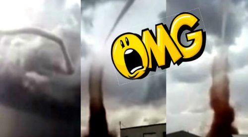 YouTube: ‘Tornado culebra’  dejó estupefacto a todo el mundo