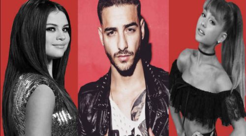 ¿Quiere con ellas? Maluma manda tremenda indirecta a  Selena Gomez y Ariana Grande