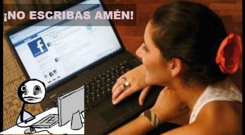 ¿Escribes «Amén» en las fotos de Facebook? Mira por qué no debes hacerlo