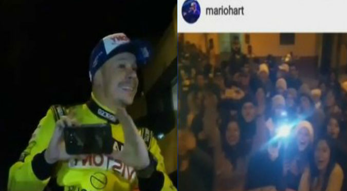 ¡Asuuu! Mario Hart intentó apoyar a Korina pero pasó el roche de su vida (VIDEO)