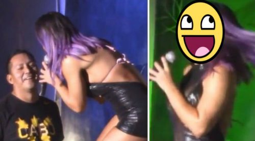 ¿Qué le pasa? Chica reality dejó que le tocaran y besaran el ‘toto’