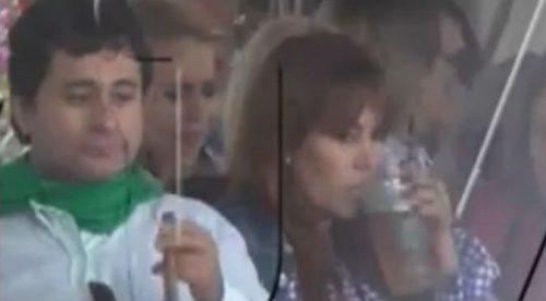 Magaly Medina se fue de fiesta con su esposo y graba curioso video