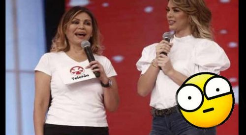 ¿Fue sin querer? Sheyla Rojas soltó tremenda bomba en plena Teletón