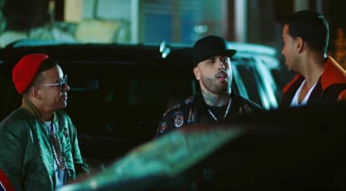 Romeo Santos, Daddy Yankee y Nicky Jam pelean por una mujer (VIDEO)