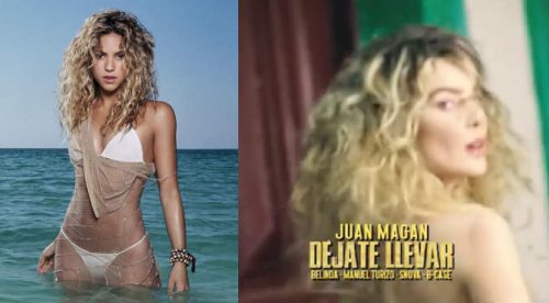 Belinda estrena ‘Déjate llevar’ y la comparan con Shakira (VIDEO)