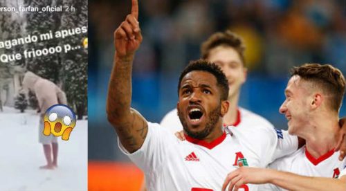 Jefferson Farfán pierde apuesta y la paga muy caro en Rusia (VIDEO)