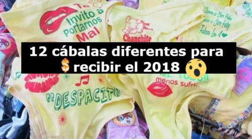 12 cábalas que no conocías y fáciles de hacer para recibir el 2018