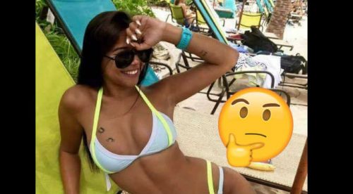 Sexy mujer se luce en bikini pero revelaron su verdad