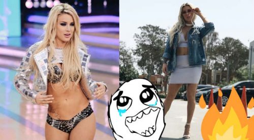 ¿Leslie Shaw se luce en video sin ropa interior? (VIDEO)