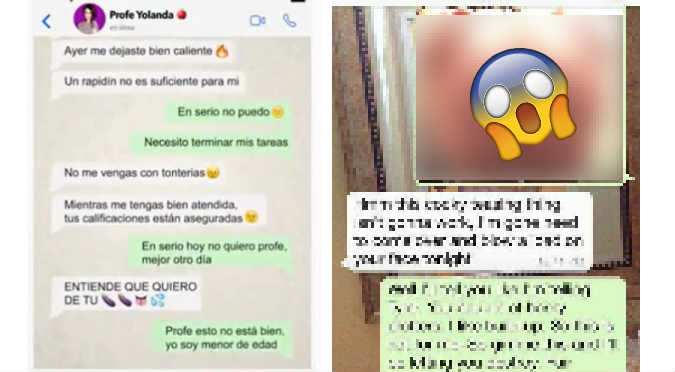 WhatsApp: Conversación ‘hot’ entre maestra y estudiante se vuelve viral