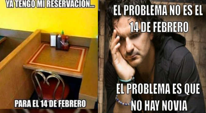 San Valentín: Memes se burlan de solteros en redes sociales