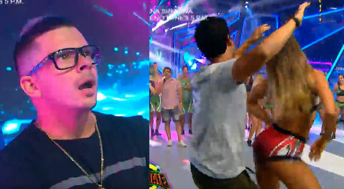 Korina Rivadeneira ‘chotea’ a Mario Hart y le baila a otro hombre (VIDEO)