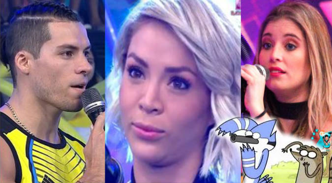 Flavia Laos puso esta cara cuando Patricio Parodi le recordó su amor a Sheyla Rojas