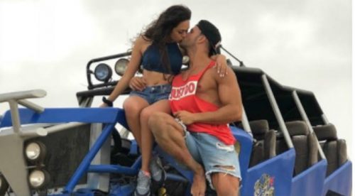 Fabio Agostini besó a Mayra Goñi, pero la descripción llama la atención