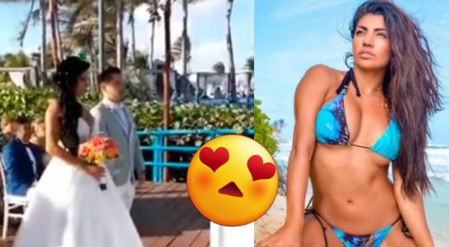 Diana Sánchez enamoró a todos con su primer baile de casada (VIDEO)